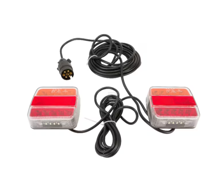 Electrice - Set lămpi remorca, magnetice, LED, 12/24V, cablu 7,5m