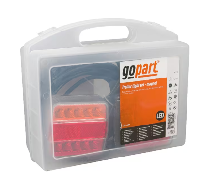 Set lămpi remorca, magnetice, LED, 12/24V, cablu 7,5m [1]