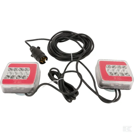Accesorii - Set lampi spate LED, 12V ,magnetic, cablu 7,5 m