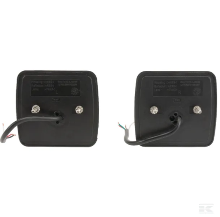 Set lampi spate LED patrata 12-24V 106,4x98,8x106,5 mm [1]