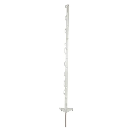 Zootehnie - Stalp gard electric, standard, polipropilena, 90cm, alb, 1 bucata