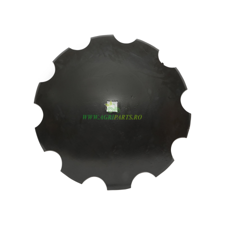 Piese disc - Taler disc crestat concav diametru 510 mm patrat 30 mm