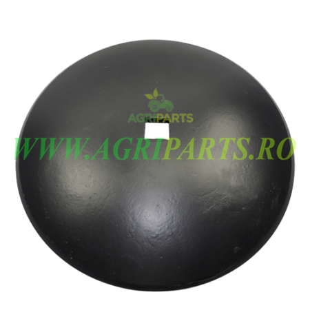 Piese disc - Taler disc neted concav diametru 510 mm patrat 30 mm