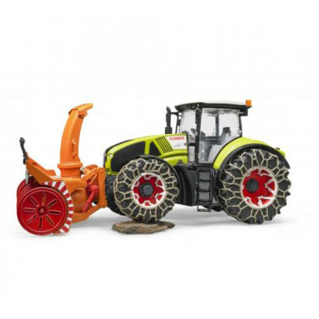 Tractor Claas Axion 950 cu lanturi si freza de zapada [6]