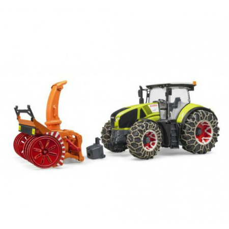 Tractor Claas Axion 950 cu lanturi si freza de zapada [2]