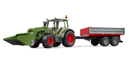 Tractor Fendt 211 Vario cu remorca basculabila [2]