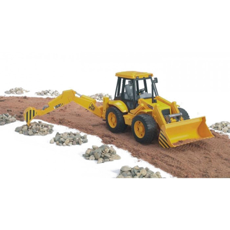 Tractor JCB 4CX cu incarcator frontal si lama [4]