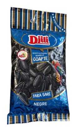 Produse - Seminte floarea soarelui coapte Djili Soy Original NEGRE fara sare