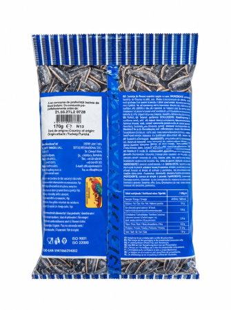 Seminte floarea soarelui coapte Djili Soy Original – PESTRITE- cu sare [1]