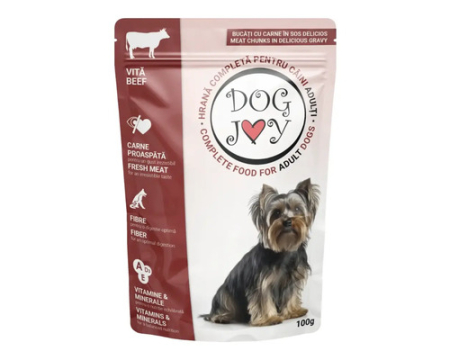 Hrana umeda - Hrana-umeda-caini-adulti-dog-joy-vita-in-sos-plic-100g