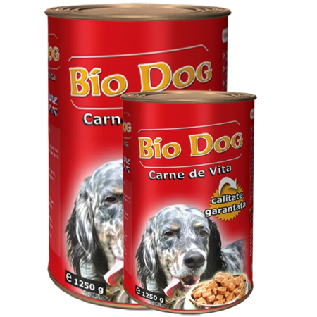 FIGARO & BIO - hrana-umeda-caini-BIODOG-conserva-adult-410g-1.24kg-AgriUrsan