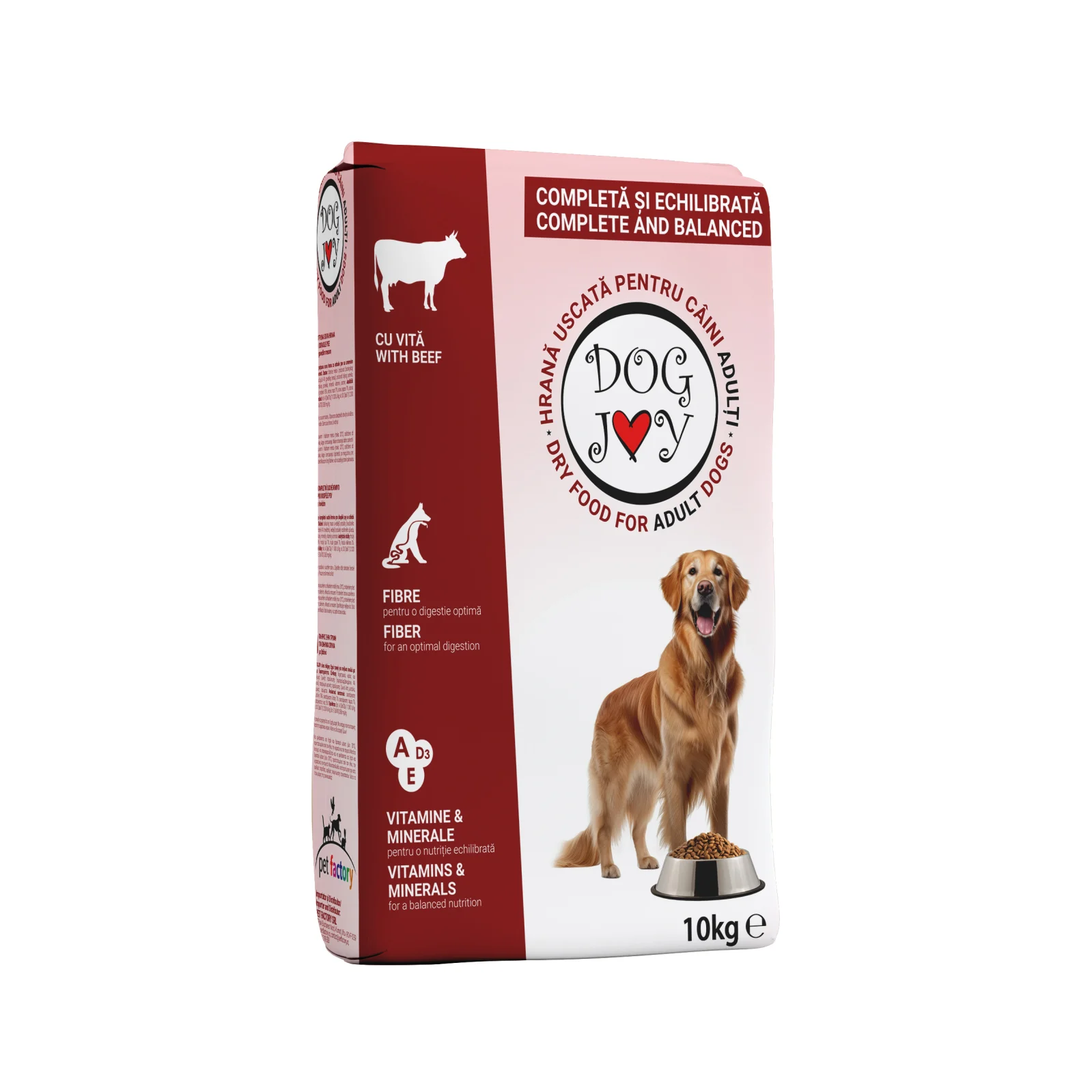 CAINI - Hrana uscata caine adult DOG JOY Vita, 10 kg