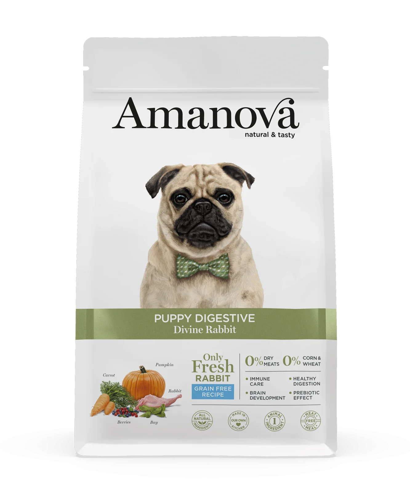 CAINI - Hrana-uscata-caini-junior-amanova-digestive-iepure-2kg