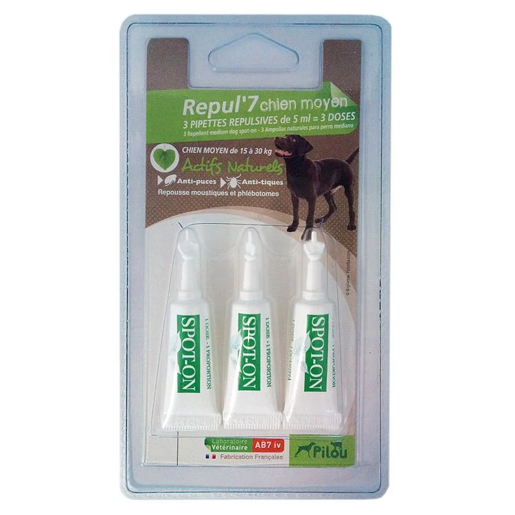 CAINI - pipete-antiparazitare-caini-pilou-talie-medie-3x3ml
