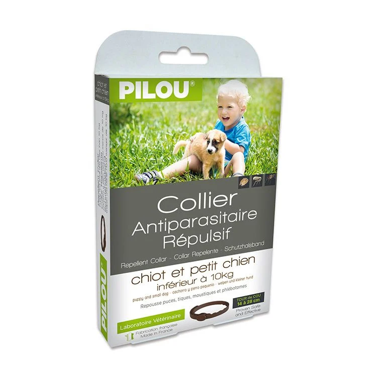 Antiparazitare externe - zgarda-antiparazitara-caini-pilou-junior-35cm
