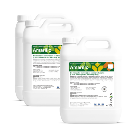 % Promoții - (2+1 GRATIS) AMARILLO – Biostimulator nemicrobian pentru porumb si sorg (CHRD)