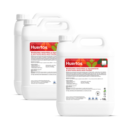 % Promoții - (2+1 GRATIS) HUERTOS – Biostimulator nemicrobian pentru pomi fructiferi (CHRD)