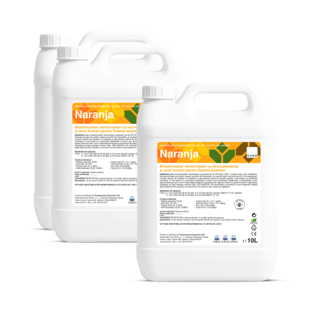 % Promoții - (2+1 GRATIS) NARANJA – Biostimulator nemicrobian pentru floarea-soarelui (CHRD)