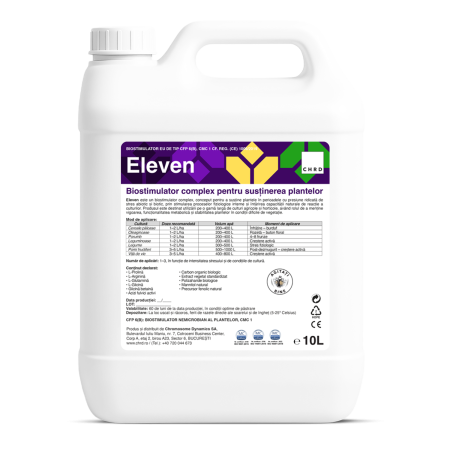 Nutriție - ELEVEN biostimulator complex pentru stres abiotic si biotic