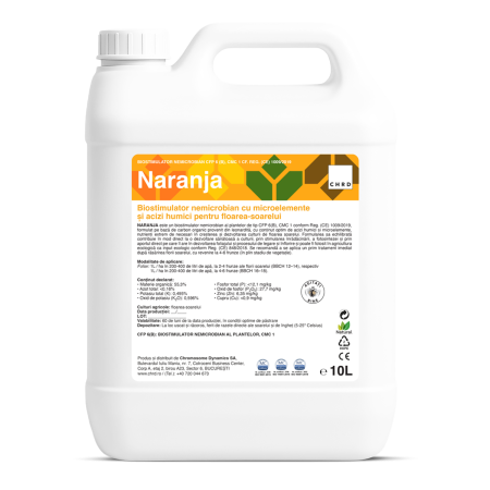 Nutriție - NARANJA biostimulator nemicrobian pentru floarea-soarelui