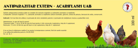 Aditivi furajeri - Acarifresh – produs ecologic (supliment lichid)