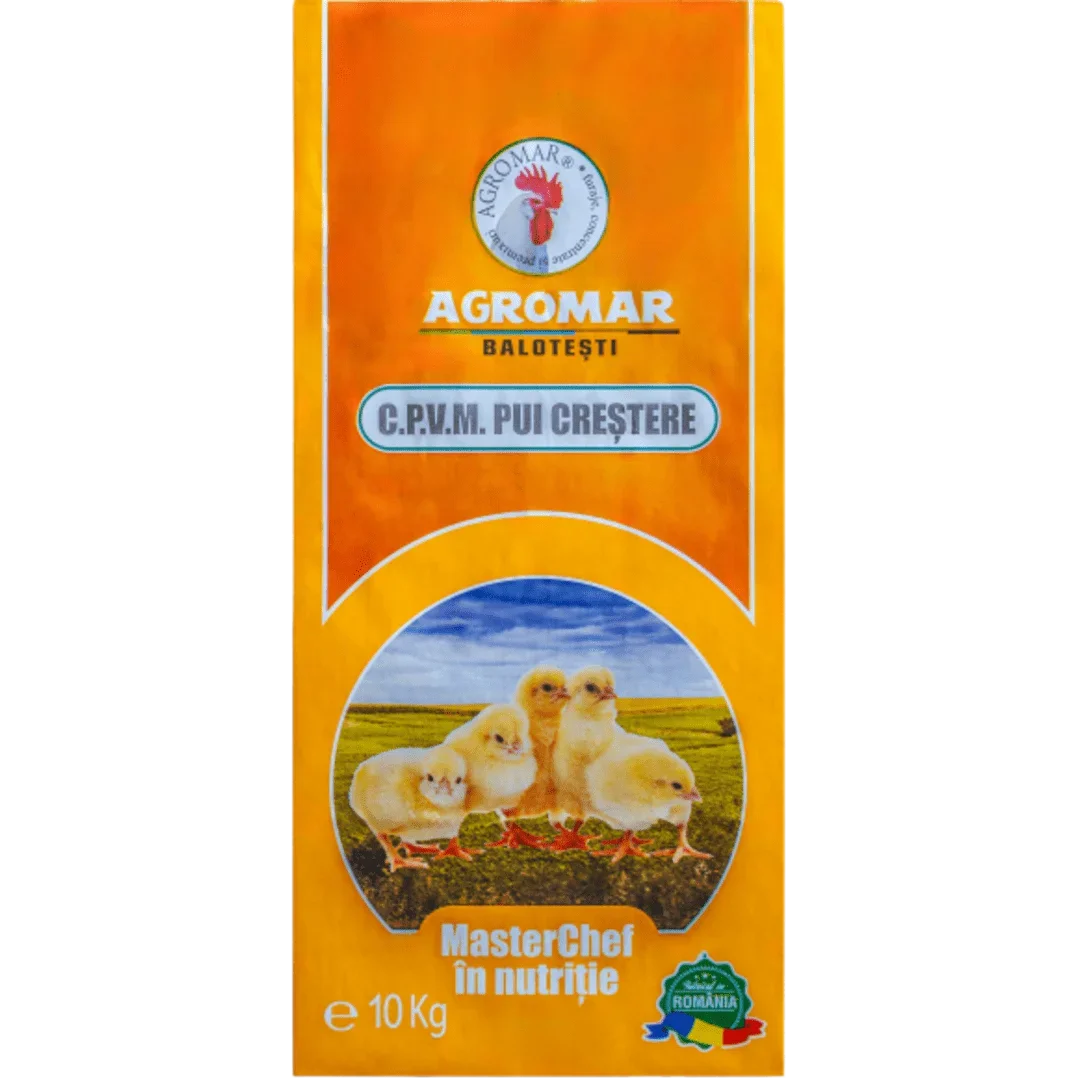 Pasari - C.P.V.M.   PUI CRESTERE  (30 zile -sacrificare)  A2 35 %