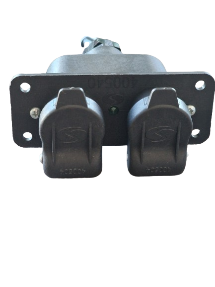 Cablu alimentare multiplu 2 prize 12V 25A 3 pini [2]