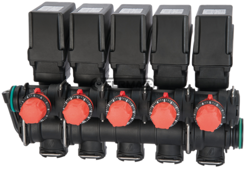 Distribuitoare/ valve -electrice/manuale - Corp distribuitor electric 5 cai -Arag
