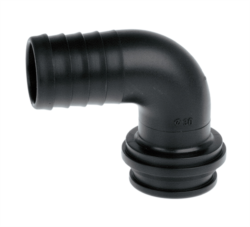 Racorduri/coturi/ piulițe/O-ring-uri pentru erbicidatoare - COT 90°.D.25 PENTRU PIULITA 1"1/2 BSP