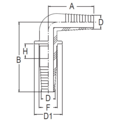 Kit racord BSP 3/4" [1]