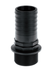 Racorduri/coturi/ piulițe/O-ring-uri pentru erbicidatoare - Racord drept 3/4" BSP tata D19