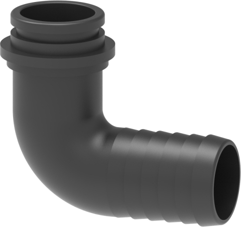 Racorduri/coturi/ piulițe/O-ring-uri pentru erbicidatoare - Racord furtun cot 90° 20 mm - pentru piulita 1"
