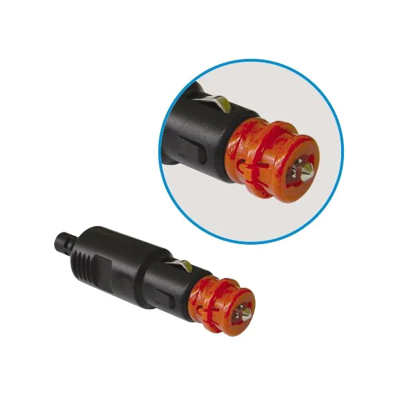 PRIZE/STECHERE ELECTRICE AUTO - Stecher electric bricheta 6-24V 8A cap rosu