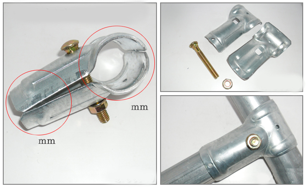 Clemă suport forma T 48mm x 48mm [3]