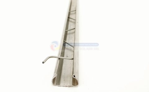 Profil fixare folie tip Bagheta metalica - Bagheta ranforsată ALUMINIU-anod de MAGNEZIU