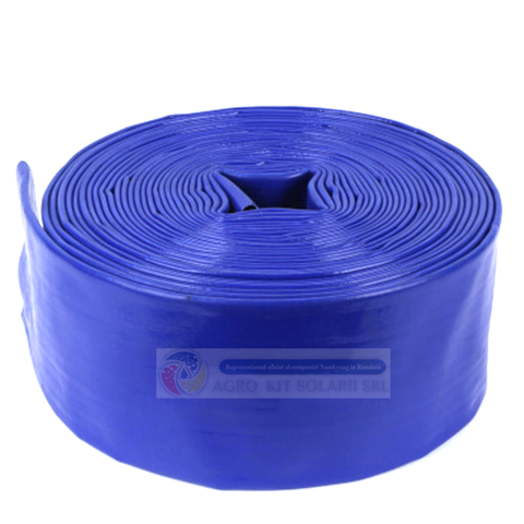 Furtun Plat - Furtun plat PVC , 3 toli, 50 ml, 4 bari