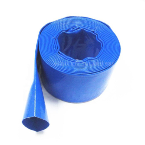 Furtun plat refulare pompa 4 toli, 100m, PVC, max 4 bari [2]