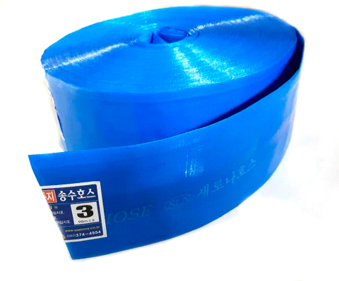 Altele - Furtun plat transport apa 3 toli, 92m, 2 bari