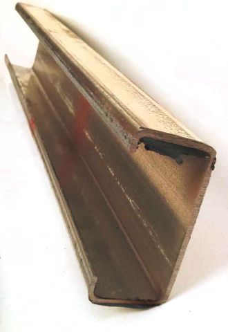 Componente solar - Glisant suport usa. Profil metlic tip C