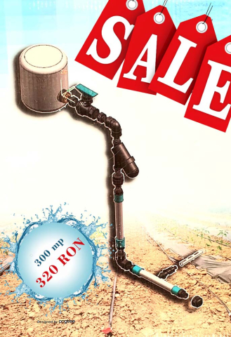 Irigare - Kit irigare complet pentru 300mp
