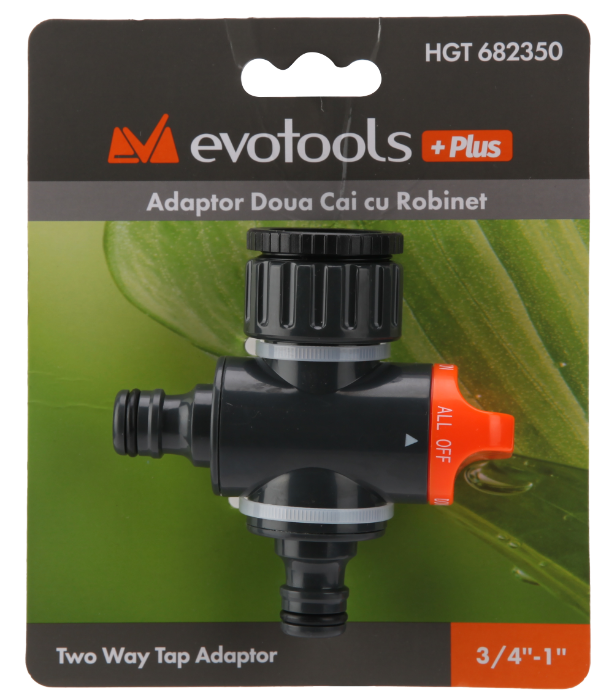 Adaptor Doua Cai cu Robinet [2]