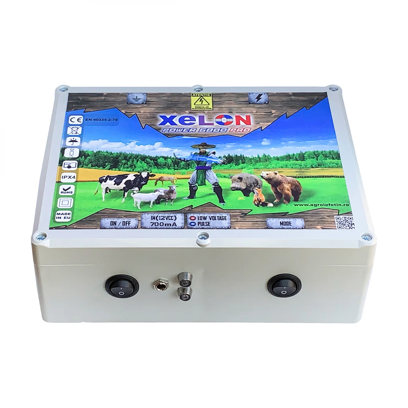 Aparat gard electric, Xelon POWER 6800PRO, 6.8 Joule, Xelon® [3]