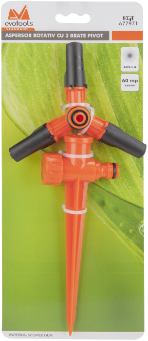 Aspersor Rotativ cu 3 Brate Pivot ETS [2]