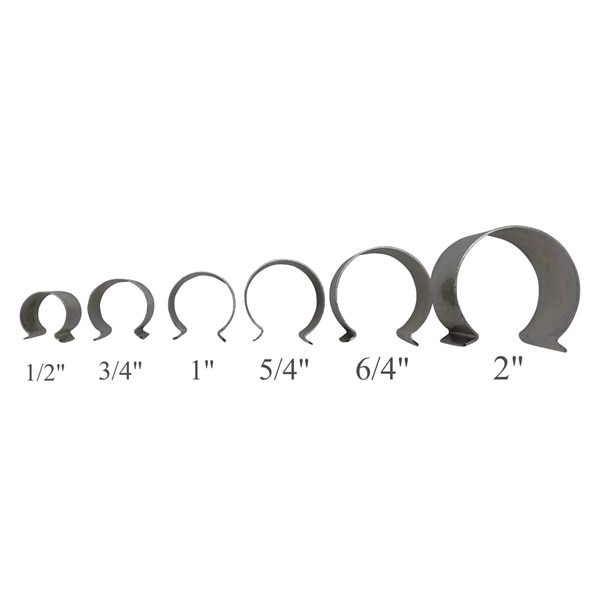 Cleme metal 1" pentru fixare folie solar [2]