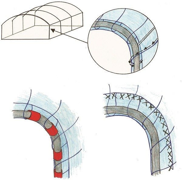 Cleme metal 1" pentru fixare folie solar [3]