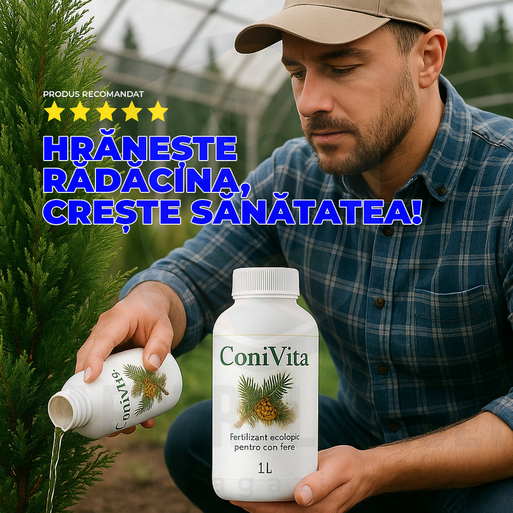 ConiVita – Îngrășământ Bio pentru Tuia și Conifere (Brazi, Molizi) | 1L [2]