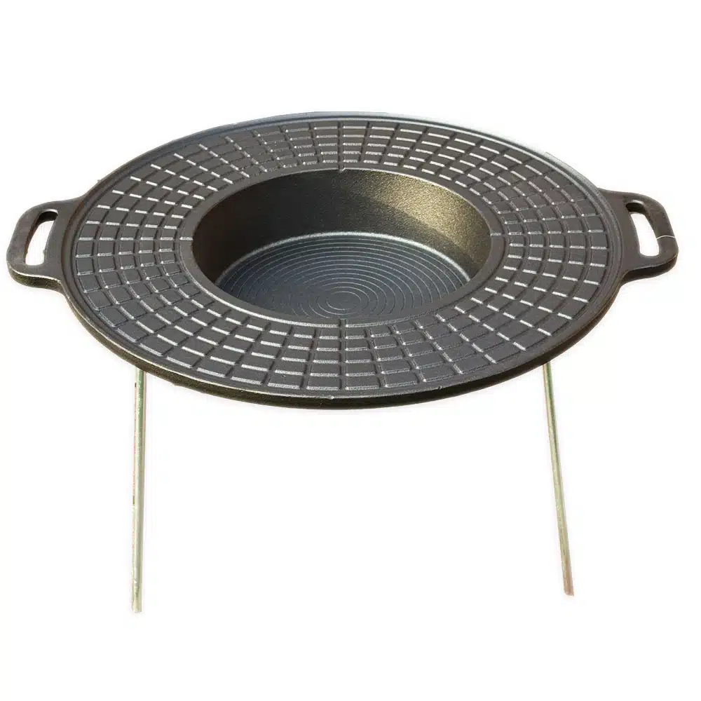 Disc fonta mixt cu oala incorporata cu loc de prajire, premium, 50cm, Cooking with Xelon® [2]