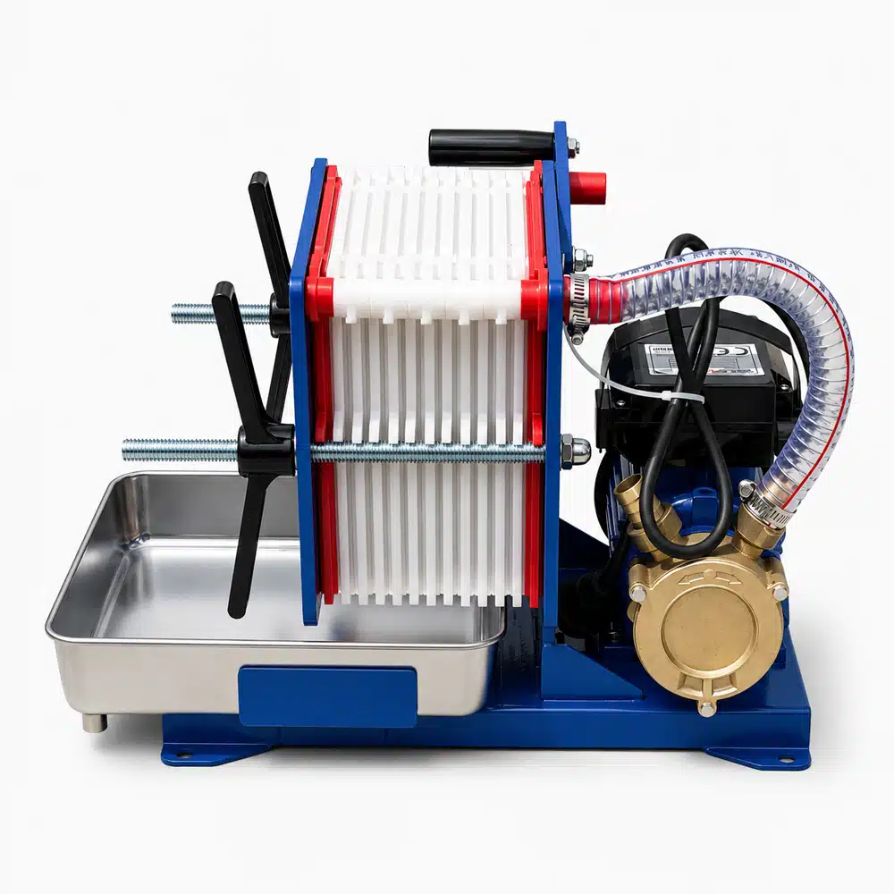Filtru vin Xelon Vinelite 12, capacitate 500 L/h, 12 placi, dimensiune 20×20 cm, randament ridicat, calitate garantata [3]