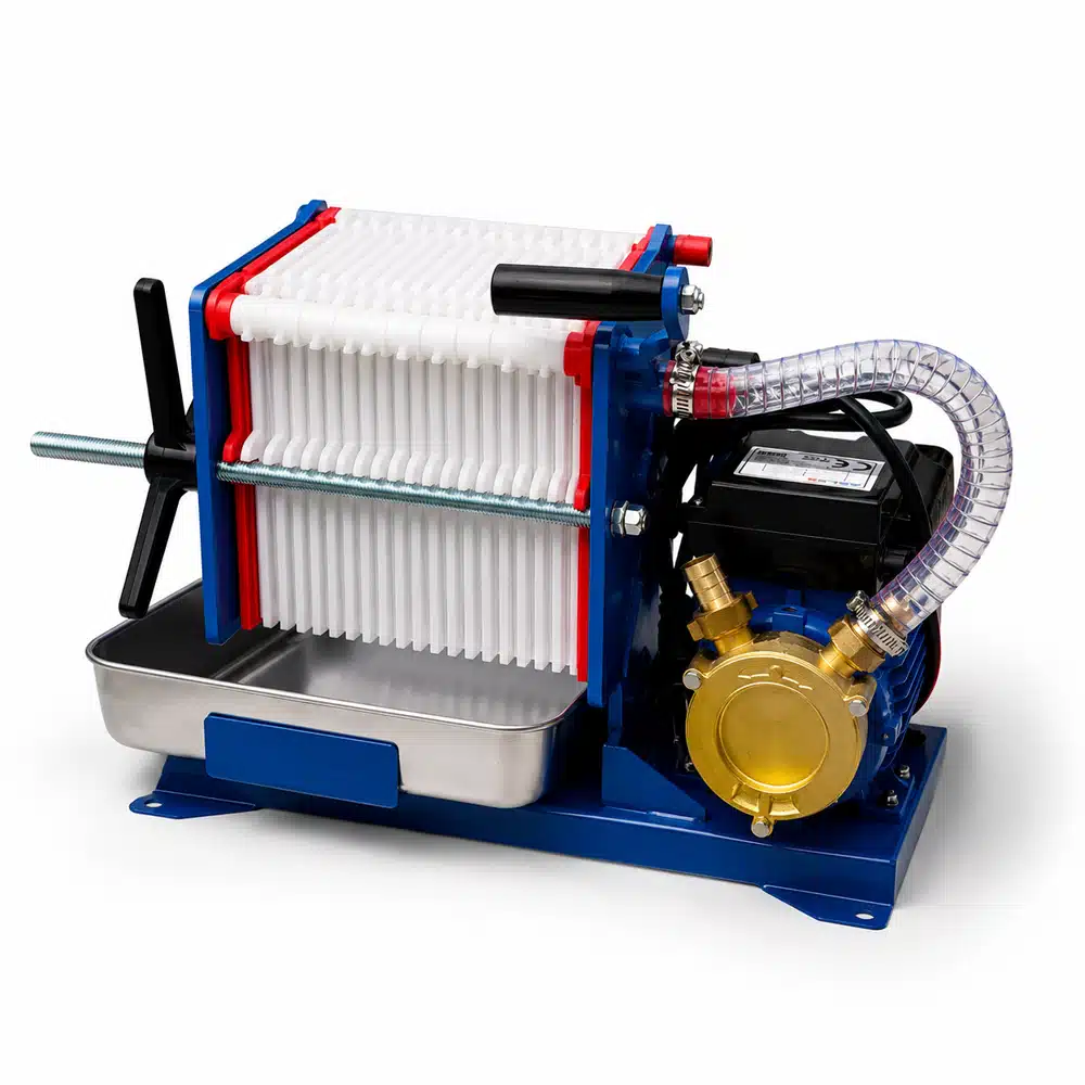 Filtru vin Xelon Vinelite 18, capacitate 800 L/h, 18 placi, dimensiune 20×20 cm, randament ridicat, calitate garantata [3]