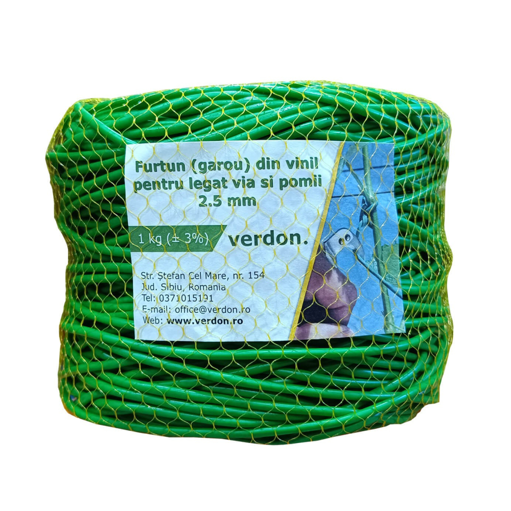 Furtun (garou) din vinil pentru legat vita de vie - 2,5 mm [1]